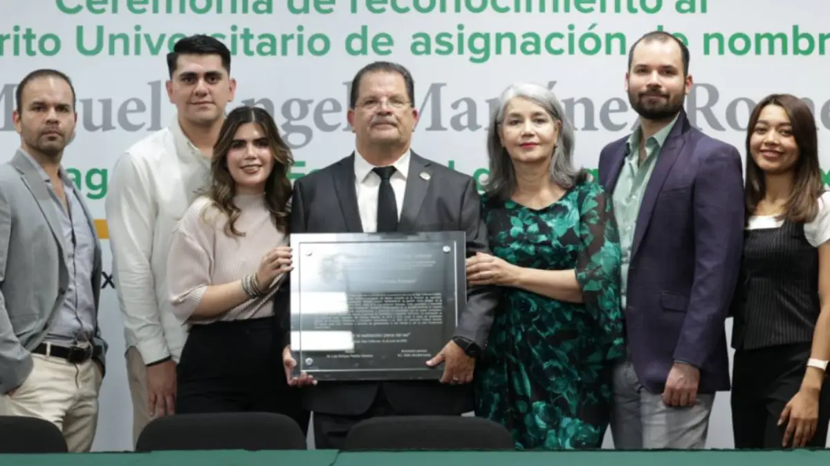 UABC honra el legado del doctor Miguel Ángel Martínez Romero